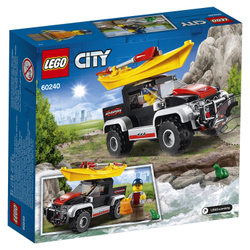 Конструктор LEGO City Great Vehicles Сплав на байдарке | 60240