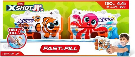 Игровой набор с водными бластерами ZURU X-SHOT WATER FAST-FILL Preschool Blaster 2 шт. | 118115Z