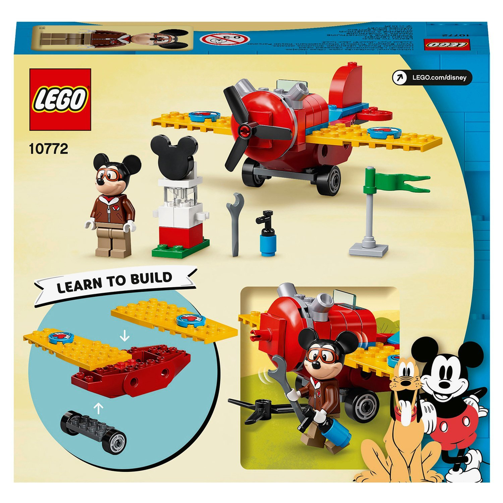 Конструктор LEGO Mickey and Friends Винтовой самолёт Микки | 10772