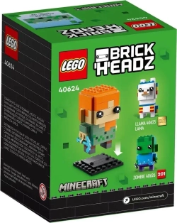 Конструктор LEGO BrickHeadz Minecraft Алекс | 40624