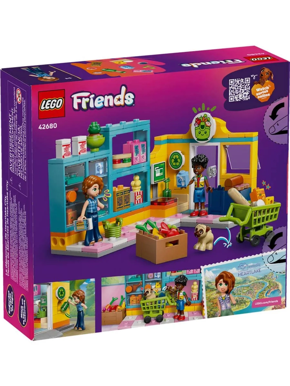 Конструктор LEGO Friends 42653 Музыкальный магазин и апартаменты