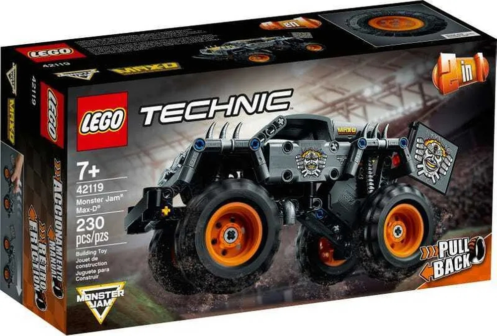 Конструктор LEGO Technic Monster Jam Max-D | 42119