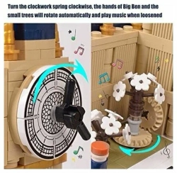 Конструктор JAKI 1201 Музыкальная шкатулка с Биг-Беном