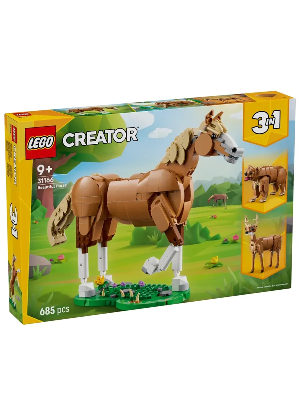 Конструктор LEGO Creator 31166 Прекрасная лошадь 3 в 1