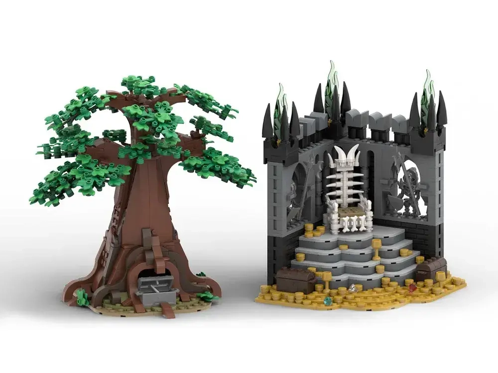 Конструктор Brick Labs Кощей Бессмертный, AB-1205