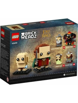 Конструктор LEGO Brickheadz 40630 Властелин колец Фродо и Голлум