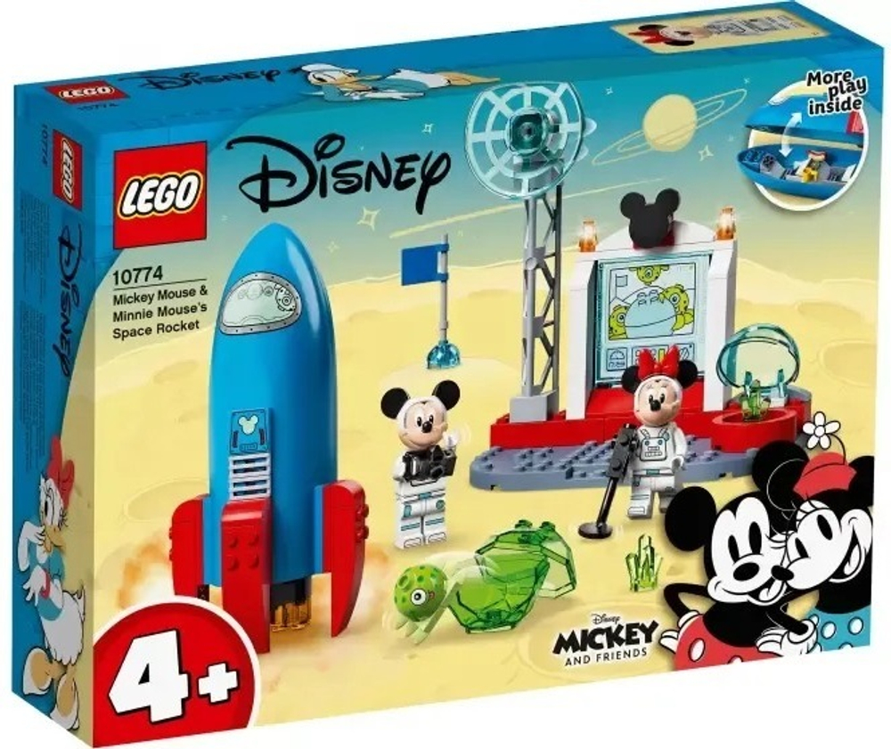 Конструктор LEGO Mickey & Friends Космическая ракета Микки и Минни | 10774