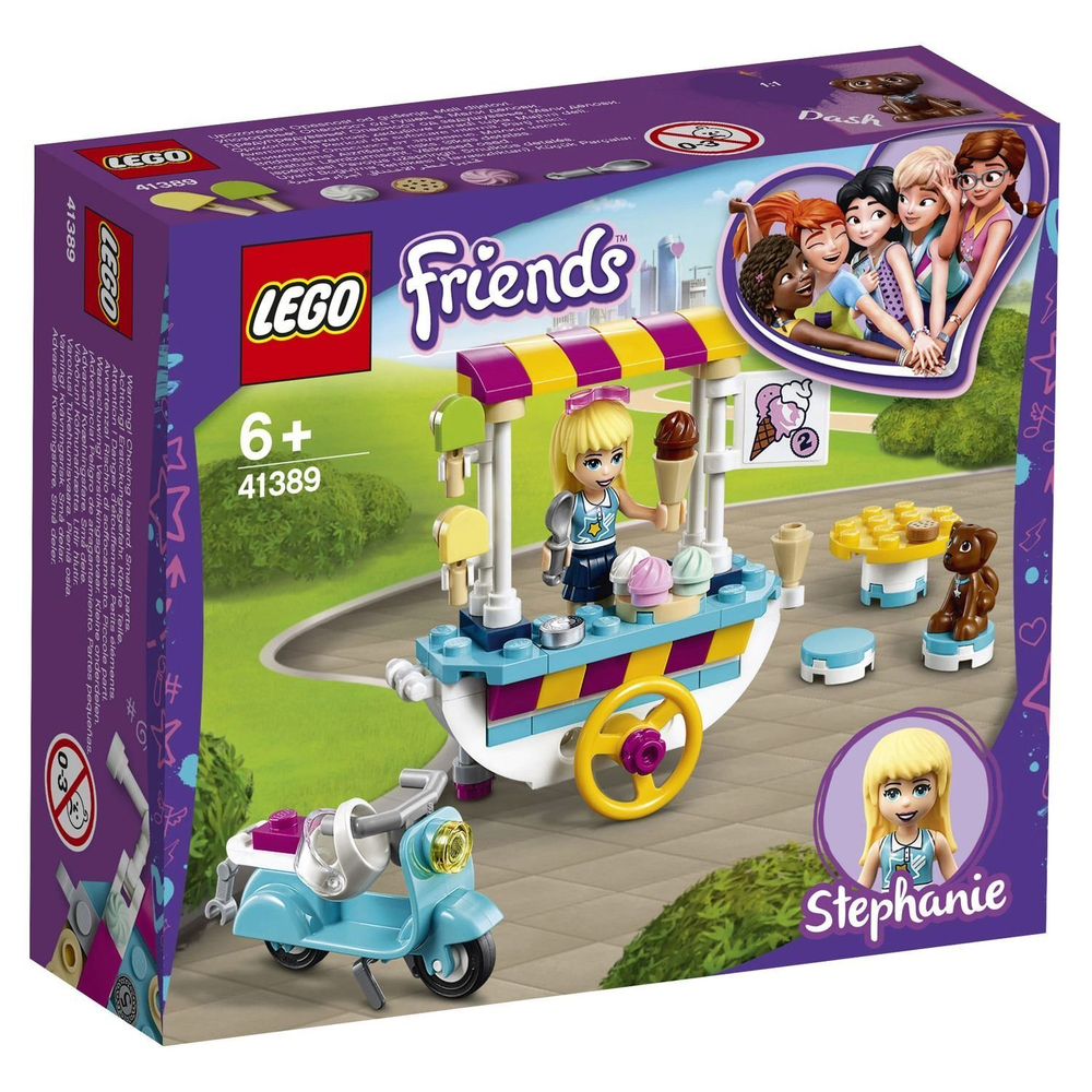 Конструктор LEGO Friends Тележка с мороженым | 41389