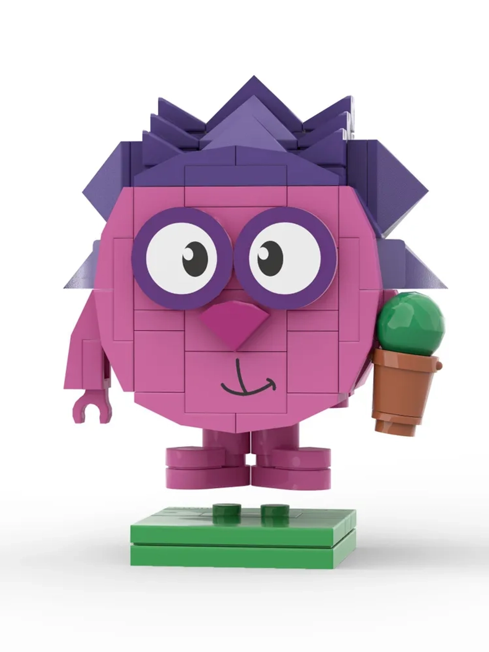 Конструктор Brick Labs Смешарики: Ёжик, AB-1502