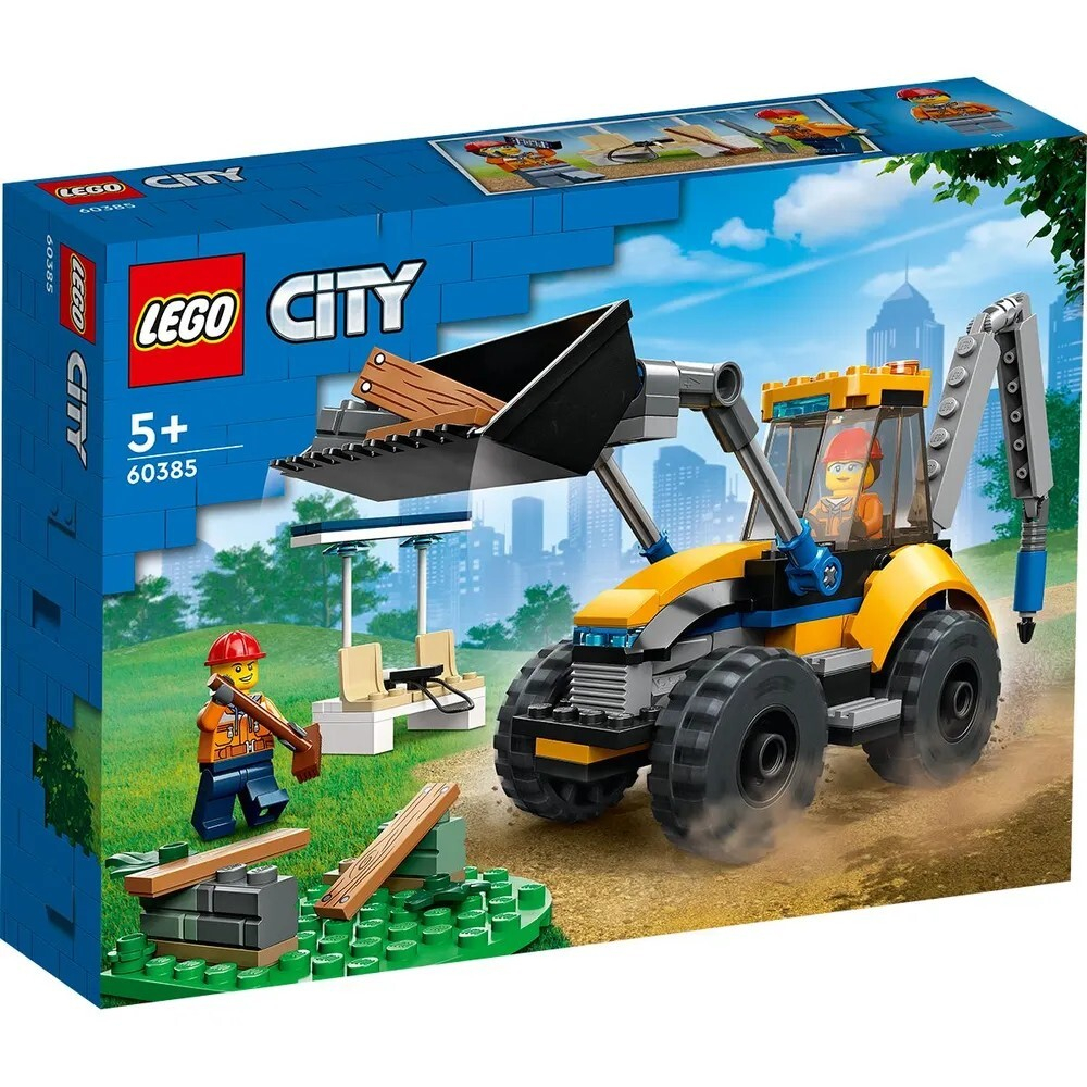 Конструктор LEGO City Строительный экскаватор | 60385