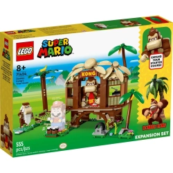 Конструктор LEGO Super Mario Набор для расширения Дом на дереве Донки Конга | 71424