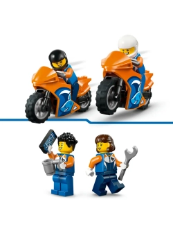 Конструктор LEGO City 60491 Транспортная машина для мотоциклов