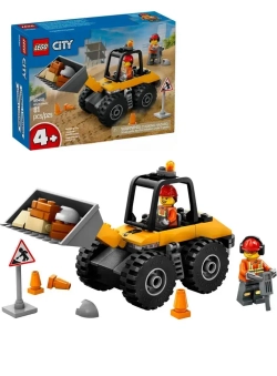 Конструктор LEGO Сity Жёлтый строительный колёсный погрузчик | 60450