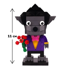 Конструктор Brick Labs Ну, погоди!: Волк, AB-1101