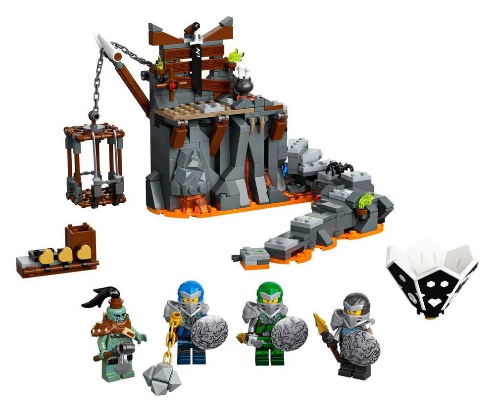 Конструктор LEGO Ninjago Путешествие в Подземелье черепа | 71717