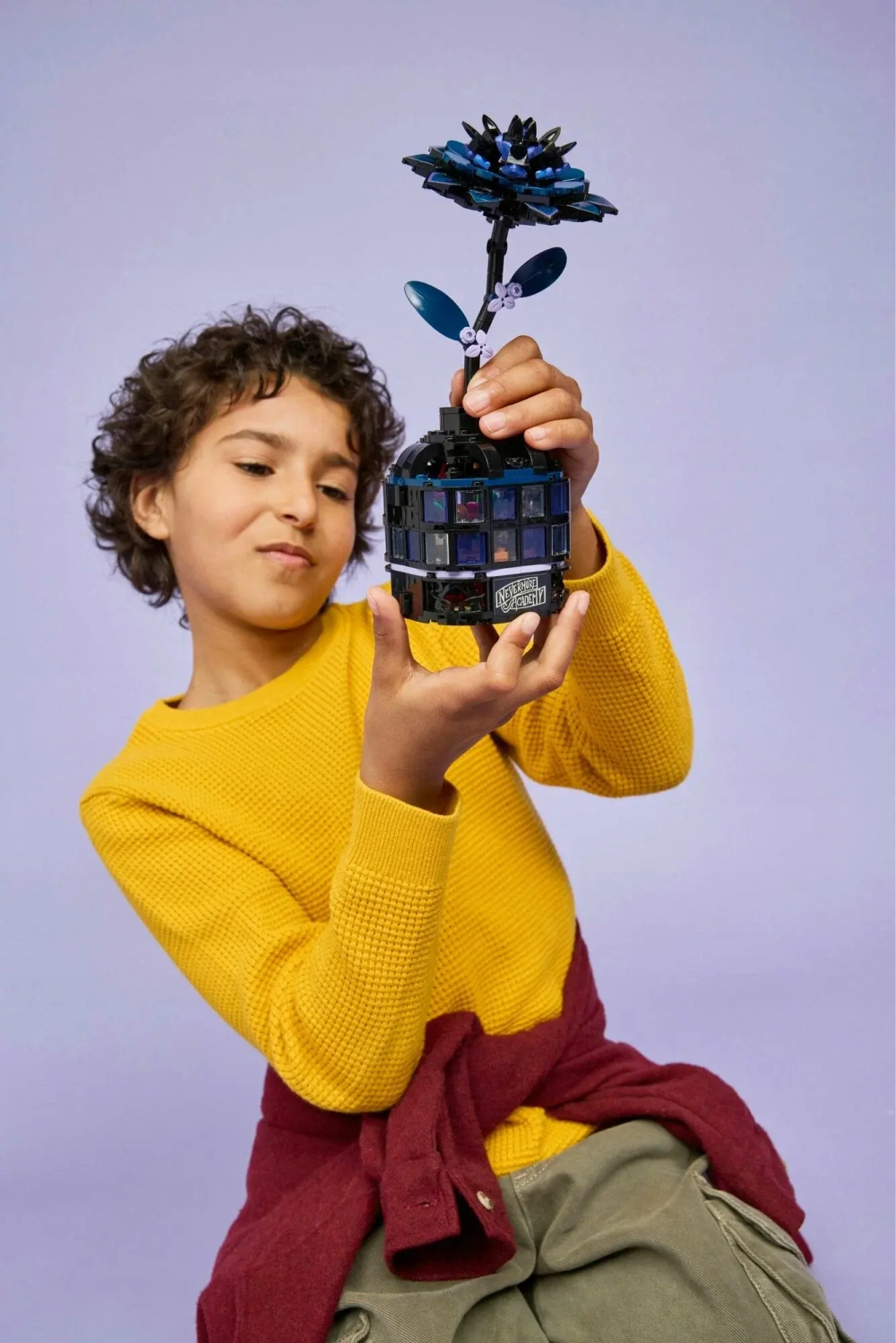 Конструктор LEGO Wednesday 76784 Цветок черного георгина