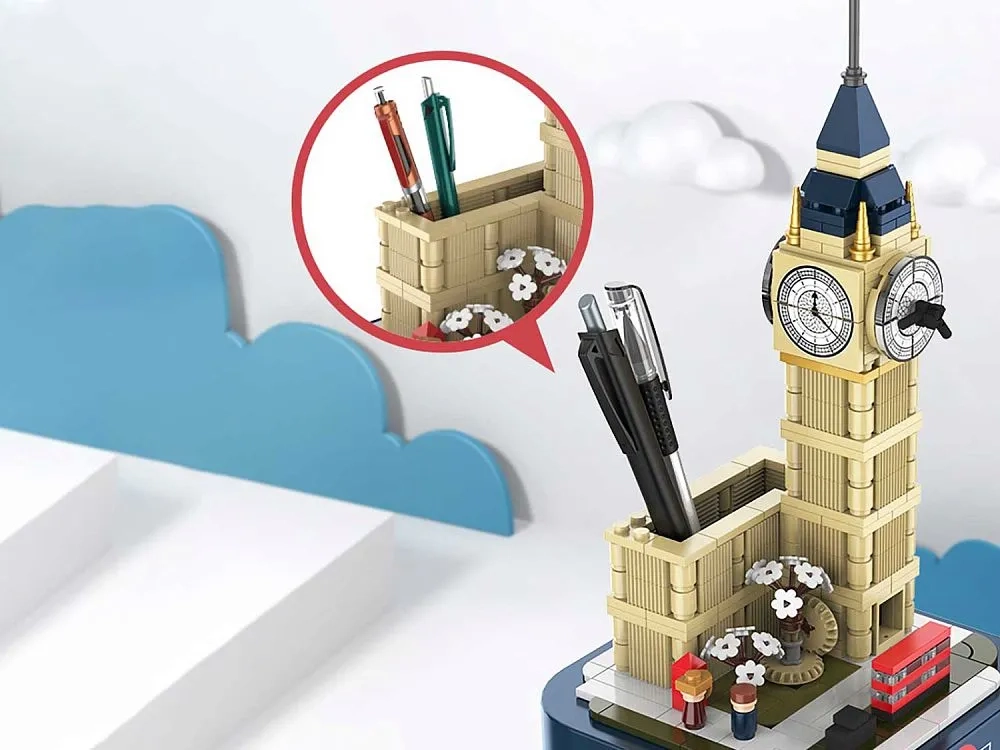 Конструктор JAKI 1201 Музыкальная шкатулка с Биг-Беном