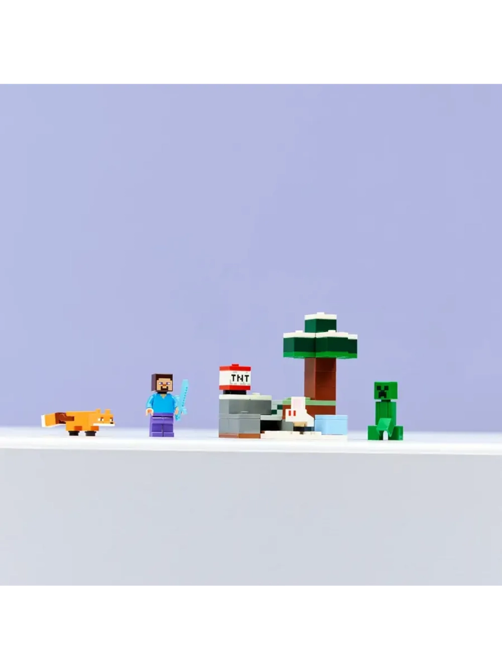 Конструктор LEGO Minecraft 21583 Приключения Стива в тайге