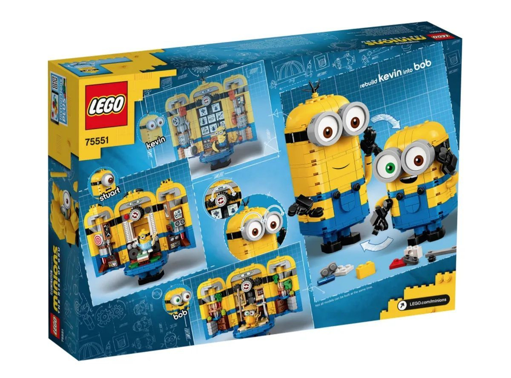 Конструктор LEGO Minions Миньоны и дом | 75551