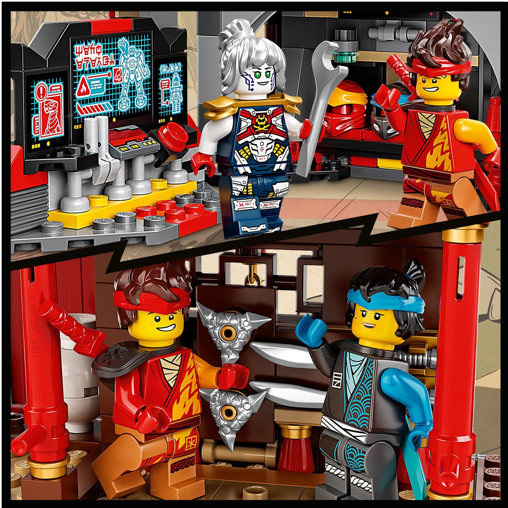 Конструктор LEGO NINJAGO Храм-додзё ниндзя | 71767