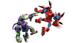 Конструктор LEGO Spider-Man Битва роботов Человека-паука и Зелёного Гоблина мультицвет | 76219