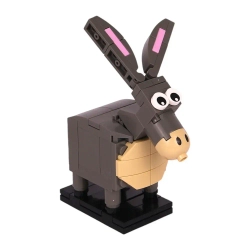 Конструктор Brick Labs Винни-Пух и все-все-все Ослик Иа, AB-1106