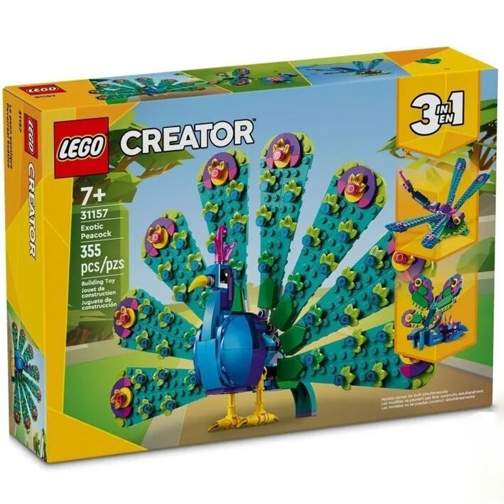 Конструктор LEGO Creator Экзотический Павлин | 31157