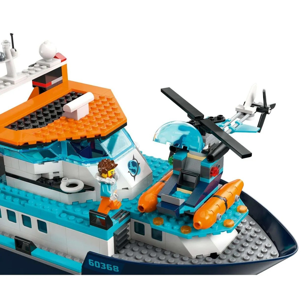 Конструктор LEGO City Arctic Explorer Корабль Исследователь Арктики | 60368