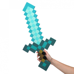 Зачарованый меч Майнкрафт (Minecraft) 60 см (пена EVA), mo0001