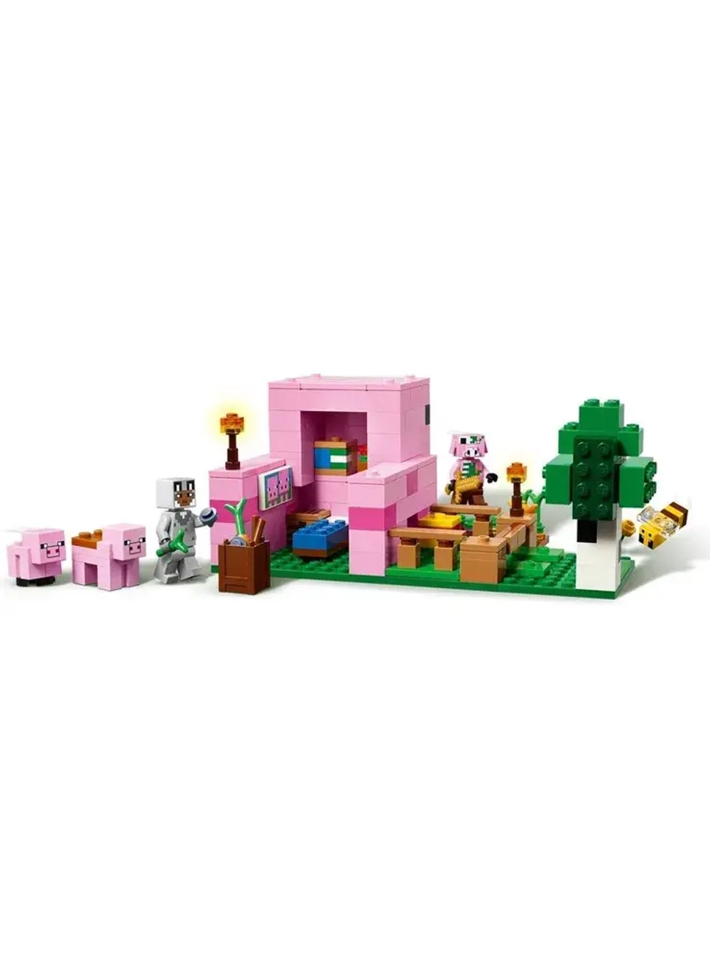 Конструктор LEGO Minecraft Дом поросёнка | 21268