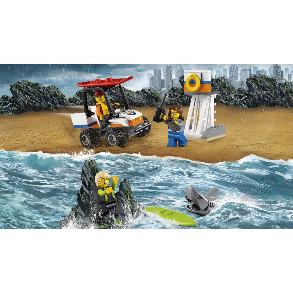 Конструктор LEGO City Coast Guard Береговая охрана | 60163