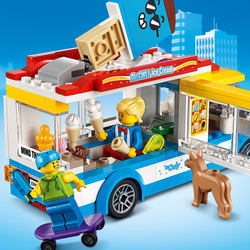 Конструктор LEGO City Great Vehicles Грузовик мороженщика | 60253