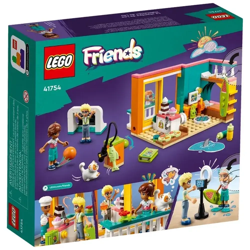 Конструктор LEGO Friends Комната Лео | 41754