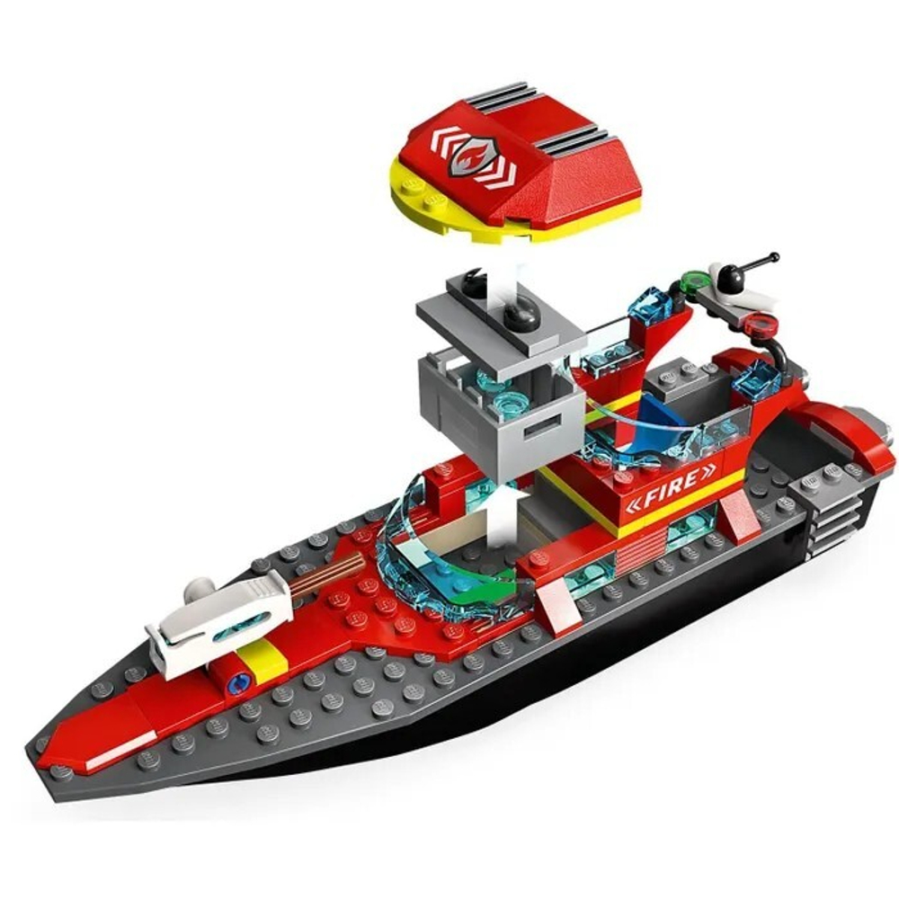 Конструктор Lego City Пожарно-спасательная лодка | 60373
