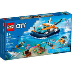 Конструктор LEGO City Исследовательская водолазная лодка | 60377