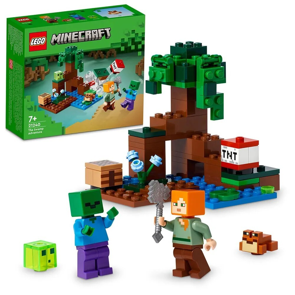Конструктор LEGO Minecraft Болотное приключение | 21240