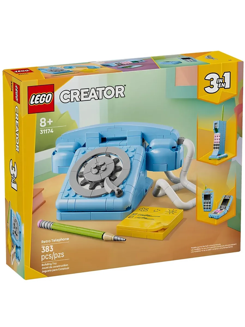 Конструктор LEGO CREATOR 31174 Ретротелефон