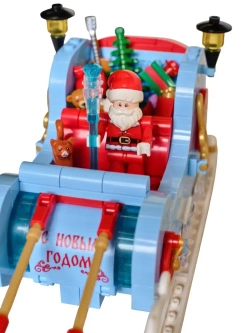 Конструктор Brick Labs Сани Деда Мороза, AB-1214