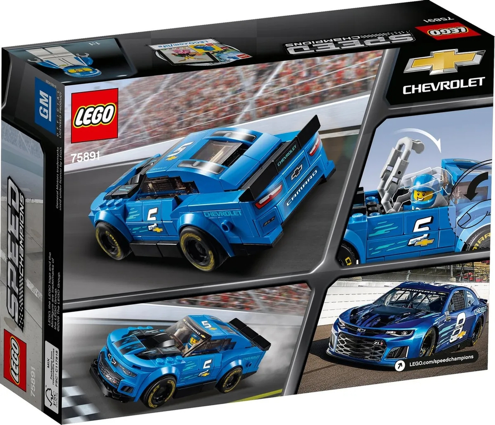 Конструктор LEGO Speed Champions Гоночный автомобиль Chevrolet Camaro ZL1 | 75891