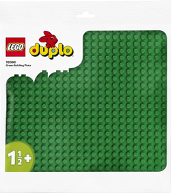 Конструктор LEGO Duplo Зеленая пластина для строительства | 10980