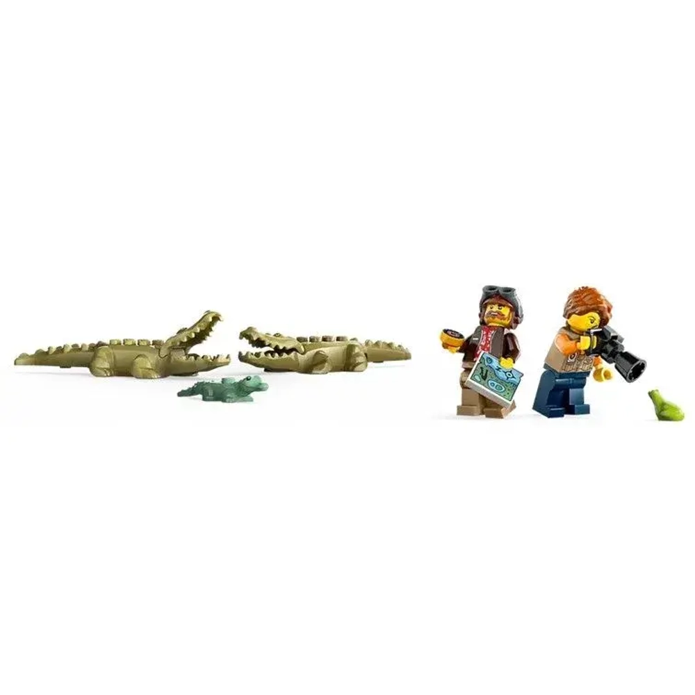 Конструктор LEGO City Водный самолет исследователь джунглей | 60425
