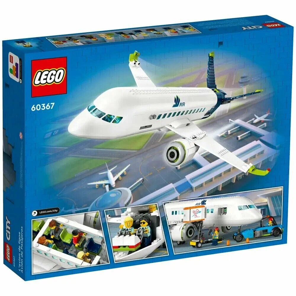 Конструктор LEGO City Пассажирский самолет | 60367