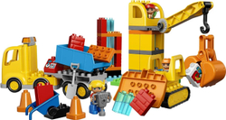 Конструктор LEGO DUPLO Town Большая стройплощадка | 10813