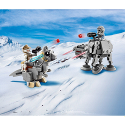 Конструктор LEGO Star Wars Микрофайтеры AT-AT против таунтауна | 75298