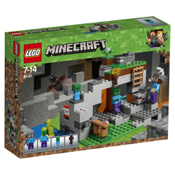 Конструктор LEGO Minecraft Пещера зомби | 21141