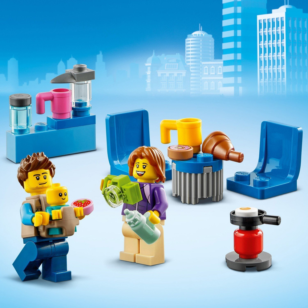 Конструктор LEGO City Great Vehicles Отпуск в доме на колесах | 60283