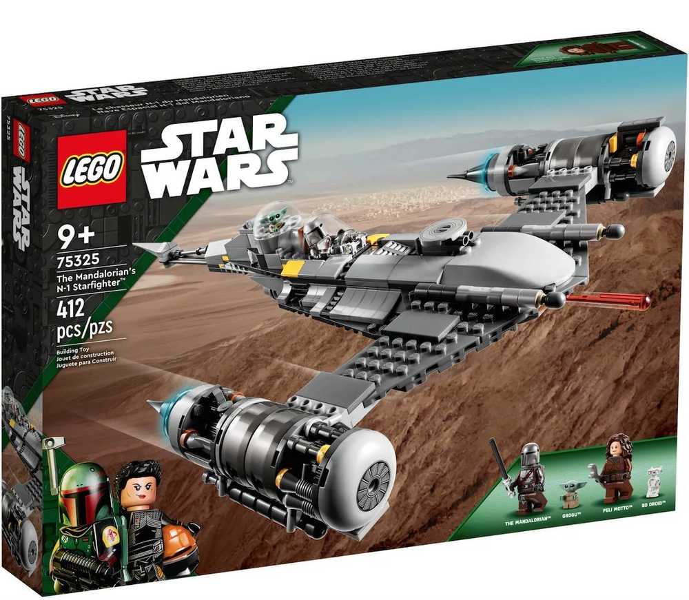 Конструктор Lego Star Wars Звёздный истребитель Мандалорца N-1 | 75325