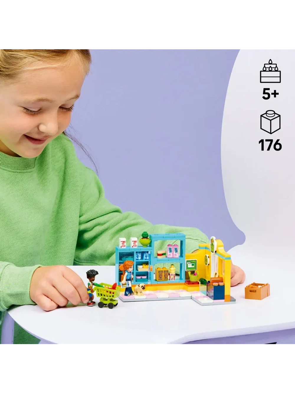 Конструктор LEGO Friends 42680 Мини-маркет в Хартлейк-Сити