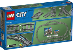 Конструктор LEGO City Trains Железнодорожные стрелки | 60238