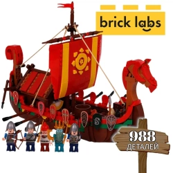 Конструктор Brick Labs Ладья Садко | AB-1212